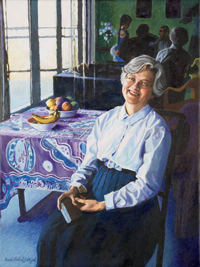 'Feriale' painted by Anne Bobroff-Hajal, Award-Winning portrait artist