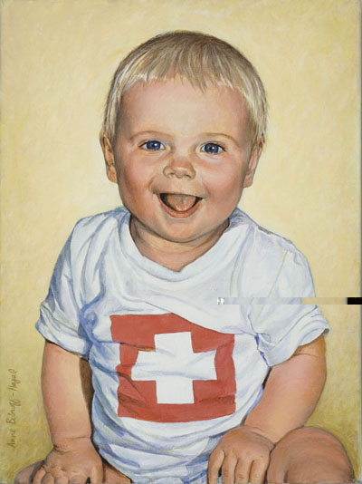 'Morrison' painted by Anne Bobroff-Hajal, Award-Winning portrait artist
