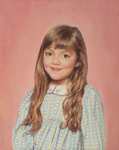 'Nastassia' painted by Anne Bobroff-Hajal, Award-Winning portrait artist