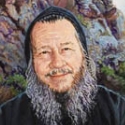 'Hermit of the Kadisha Gorge' painted by Anne Bobroff-Hajal, Award-Winning portrait artist