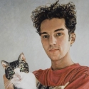 'Peter' painted by Anne Bobroff-Hajal, Award-Winning portrait artist